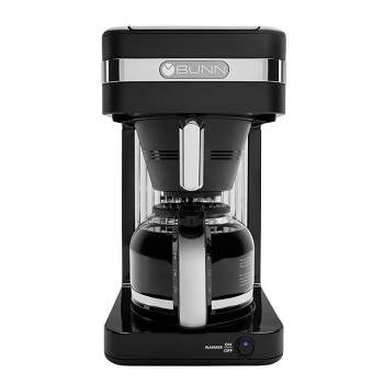 BUNN Heat N' Brew 10 Cup Programmable Coffee Maker - Black