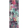 Washable Modern Abstract Rug, Foldable Low-Pile Non-Slip Floor Mat for Living Room, Bedroom, Kitchen, Dining Room Home Decor - 2 of 4