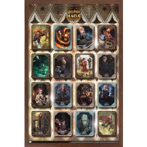 Trends International Harry Potter: Magic Awakened - Grid Framed Wall Poster Prints - 1 of 4