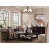 Progress Lighting, Invite Collection, 5-Light Chandelier, Brushed Nickel, Sheer Mylar Shade - 3 of 3