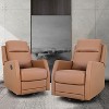 Artful Living Design Ofelia Swivel Set of 2 Recliners - 2 of 4