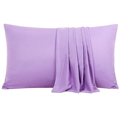 PiccoCasa Luxury Viscose from Bamboo Pillowcases with Zipper Closure 2 Pcs