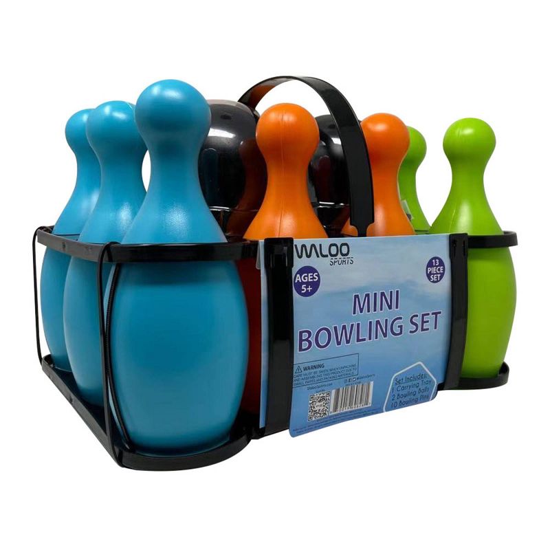 Waloo Sports Mini Bowling Set - 13pc, 2 of 4