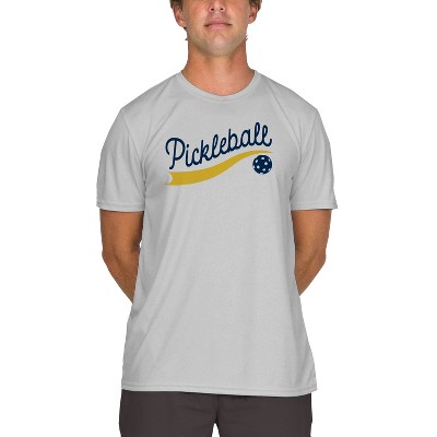 Vapor Apparel Men's Pickleball UPF 50+ Sun Protection Short Sleeve Performance T-Shirt for Sports and Outdoor Lifestyle