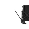 XINGHANZHENXUAN Folding Utility Garden Cart with Big Wheels, Beach Wagon with Big All-Terrain Beach Wheels, Drink Holders - 3 of 4