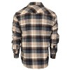 Gioberti Men's Western Brushed Flannel Plaid Checkered Shirt w/ Snap-on Button - 2 of 4