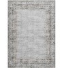 Vintage Bordered Area Rug Washable Area Rug Non-Slip Low Pile Throw Carpet for Living Room Bedroom Dining Room Home Office - 3 of 4