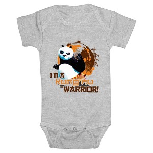 Infant's Kung Fu Panda Warrior Baby Bodysuit - 1 of 3