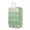3 Piece Hardshell Luggage Sets, Expandable Suitcase Sets With Spinner Wheels And TSA Lock For Travel (20''/24''/28''), Dark Gray - 2 of 4