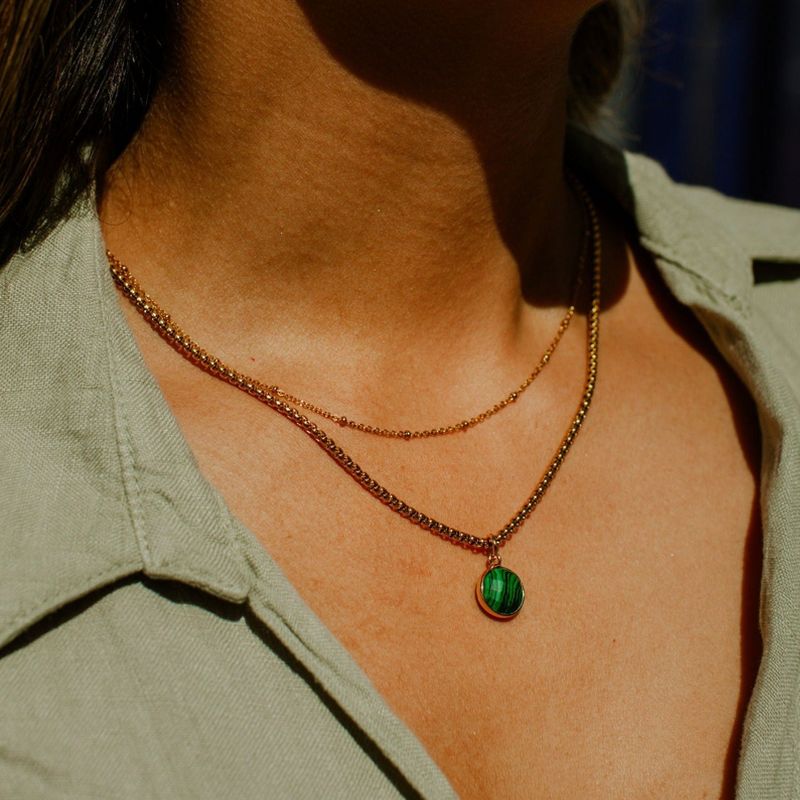 Ethic Goods Necklace: Satellite Chain | GOLD PLATED, 3 of 5