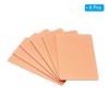 Unique Bargains Smooth Laser Engraving Metal DIY Gift Craft Business Cards 6 Pcs - 3 of 4