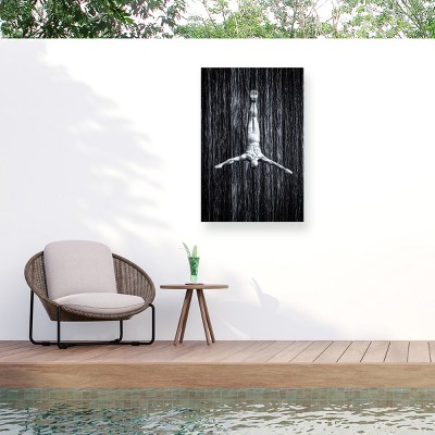 Trademark Fine Art - Martin Fleckenstein Fine Diving Matted Framed Art