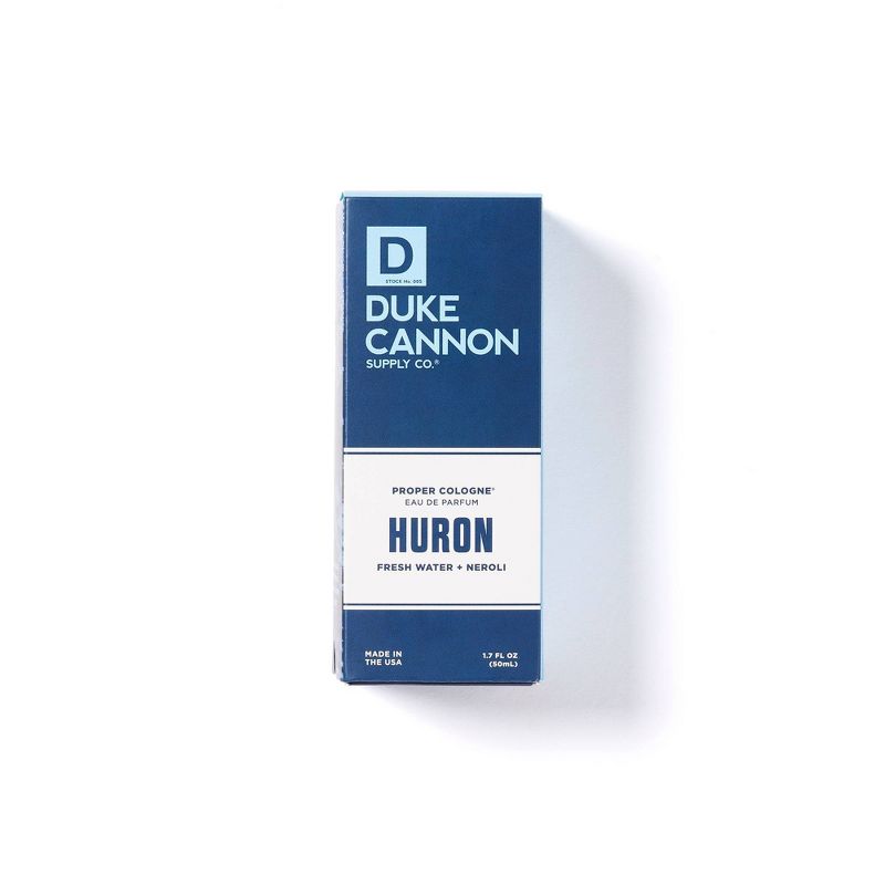 Duke Cannon Supply Co. Aquatic &#38; Warm Woods Huron Men&#39;s Proper Cologne - 1.7 fl oz, 5 of 8