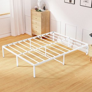 18 inch high metal bed frame queen online