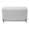 32" Modern Decorative Bench with Metal Base - WOVENBYRD - 2 of 4