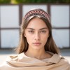 Unique Bargains Women's Embroidery Geometric Headband 1 Pc - 2 of 4