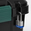 Remington® 169qt Plastic Storage Bins with Lids, Latching Totes, Heavy Duty Containers, Wheels and Handle - 3 of 4