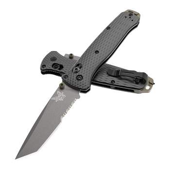 Benchmade 537SGY-03 Bailout 3.38-Inch Tanto-Point Steel Blade Folding Knife