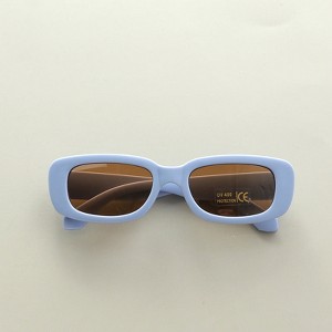 MyKids-Usa Kids Candy Color Square Frame Fashion Sunglasses - 1 of 4