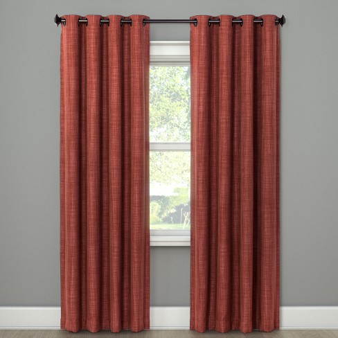 52 X84 Rowland Blackout Curtain Panel Spice Eclipse Target