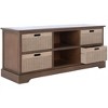 Landers 4 Drawer Media Stand - MED5704 - Safavieh - 4 of 4