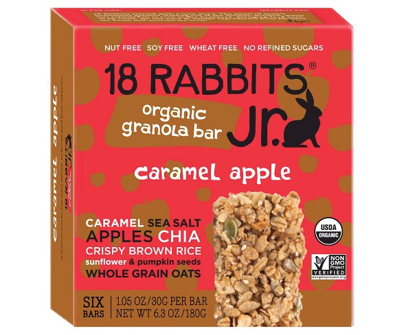 18 Rabbits Apricot Granola Bars 6.3 oz