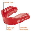 Shock Doctor Sport Gel Max Kool Aid Cherry - Adult: BPA-Free Strapless Mouth Guard - 3 of 4