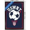 Trends International US Soccer - USWNT Logo 25 Framed Wall Poster Prints - 3 of 4