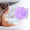Unique Bargains Bath Shower Body Puff Loofah Sponge 5.12"x5.51" 1 Pc - 2 of 4