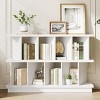 8 Cube Bookcase, Open Cube Storage Shelf Organizer with 10 Removable Back Panels, Display Storage Bookshelf - 2 of 4