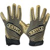 Battle Sports USA Glitter Doom Football Receiver Gloves - Black/Gold - image 2 of 2