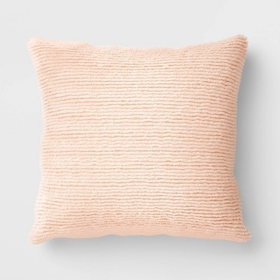 Ribbed Plush Pillow - Room Essentials 