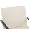 PAGED 26.38" Modern Lounge Chair Upholstered Accent Chair with Sturdy Metal Frame for Living Room, Bedroom - 4 of 4