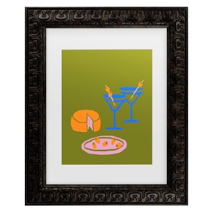 Trademark Fine Art - Natalie Sizemore  Before the Meal II Matted Framed Art - 1 of 4