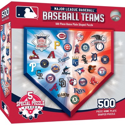 Masterpieces Jigsaw Puzzle For Adults - Mlb League Map 500 Pieces : Target