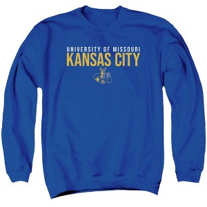 University of Missouri - Kansas City Official Stacked Adult Crewneck Sweatshirt - 1 of 4