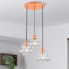 Livex Lighting Everett 3 - Light Pendant in  Shiny Orange - 4 of 4