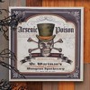 Gallerie II Dr. Wartman's 3D Poison Skeleton Halloween Wall Art Decor Decoration - 3 of 4