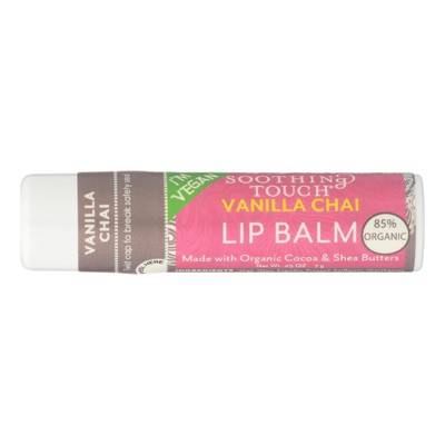Soothing Touch Lip Balm Vegan Vanilla Chai - Case of 12 - 0.25 oz