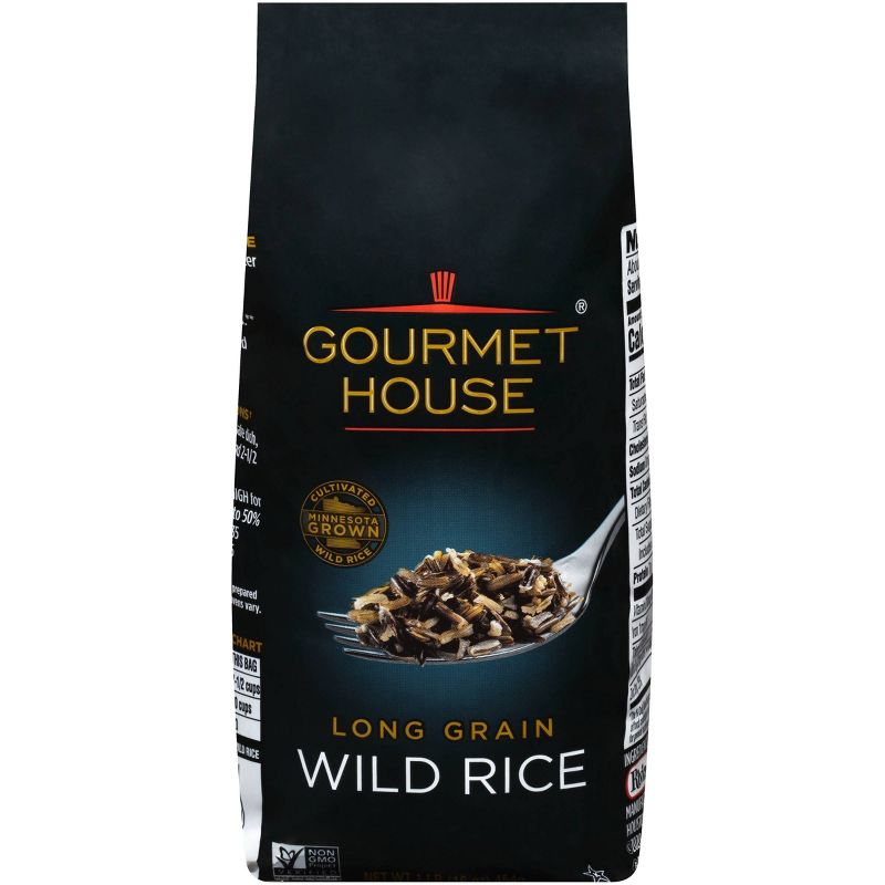 Gourmet House Minnesota Cultivated Long Grain Wild Rice - 16oz, 1 of 5