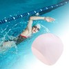 Unique Bargains Silicone Waterproof Solid Swim Cap 1 Pc - 2 of 4