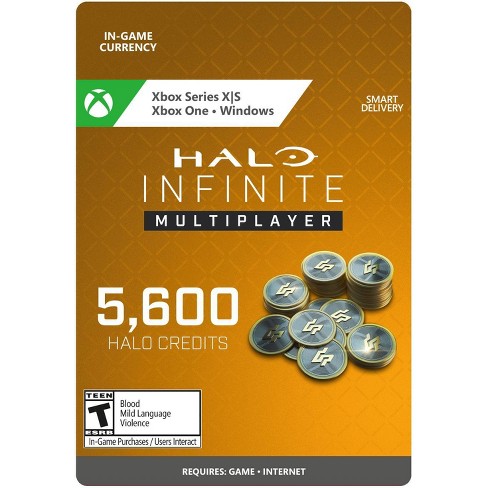 Rouse Mærkelig Kør væk Halo: Infinite Multiplayer 5,600 Credits - Xbox Series X|s/xbox One  (digital) : Target