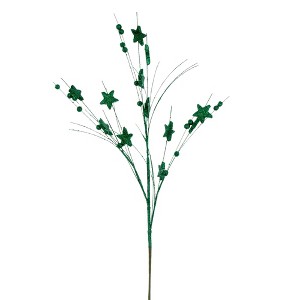 Vickerman 33" Star and Ball Glitter Spray - 1 of 1