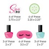 Big Dot of Happiness Spa Day - DIY Shaped Girls Makeup Party Cut-Outs - 24 Count - 2 of 4