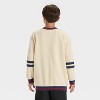 Boys' Rugby Striped Fleece Pullover Sweatshirt - art class™ - 2 of 3