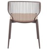 Zuo Silues Dining Chair Taupe & Brown - 4 of 4