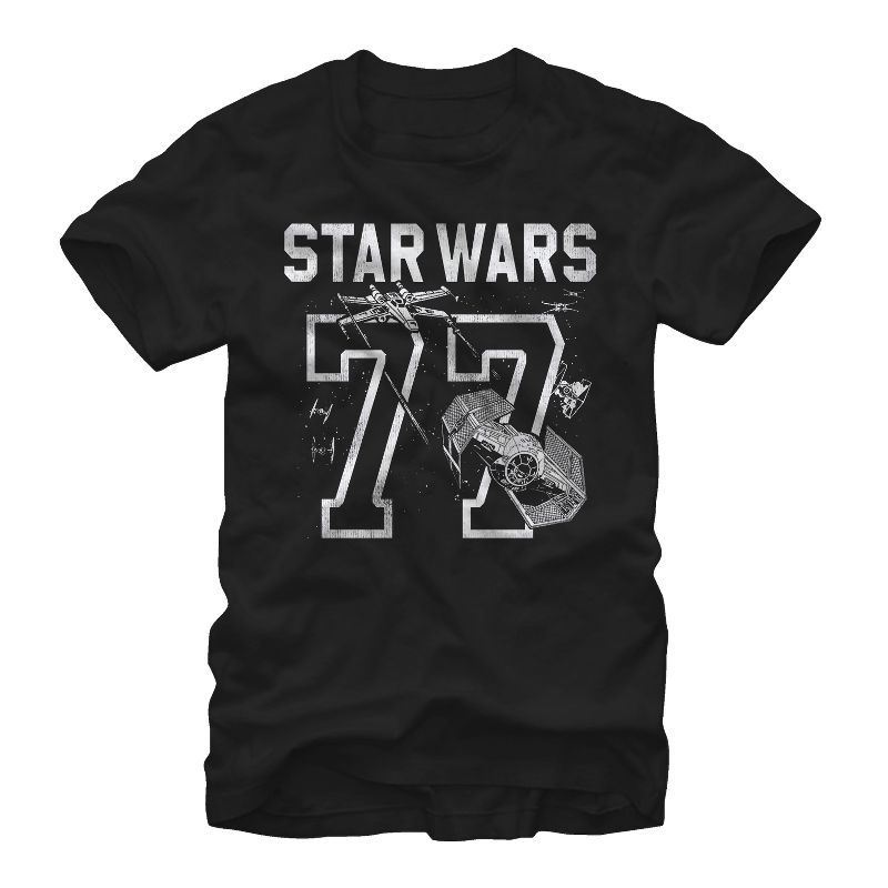 Men's Star Wars 77 Print T-Shirt, 1 of 5