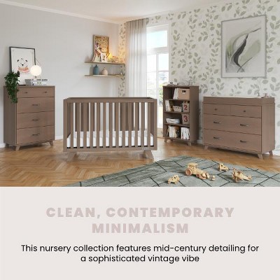 Child Craft SOHO 4 Drawer Chest for Nursery or Bedroom, Plenty of Storage, Anti-Tip Kit Included to Prevent Tipping, Non-Toxic, Baby Safe Finish