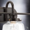 Urban Ambiance Luxury Luxe Industrial Bathroom Vanity Light,  11.25"H x 26"W,  Olde Bronze Finish, UHP2539 - 4 of 4
