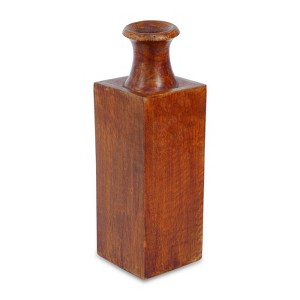 Mela Artisans Kanha Mangowood Vase - 1 of 4